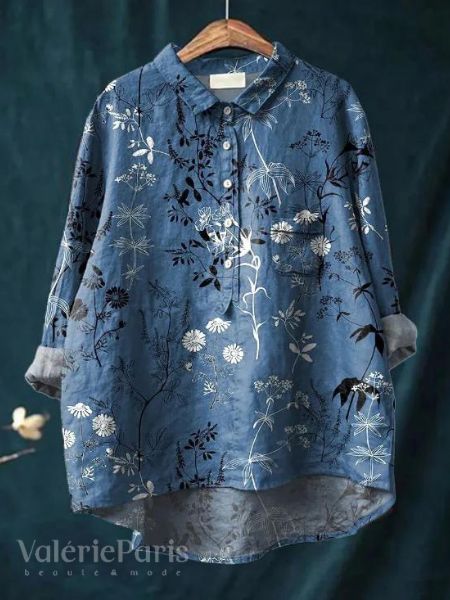 Lilly - Elegante bloemenblouse