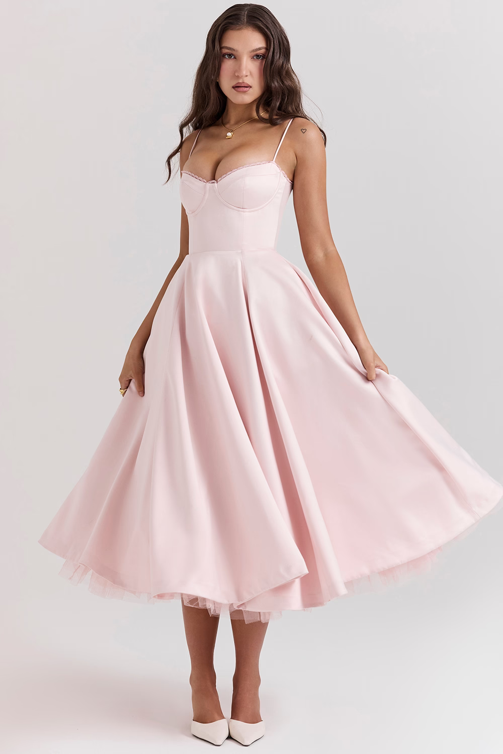 Annaline | Elegante afslankjurk