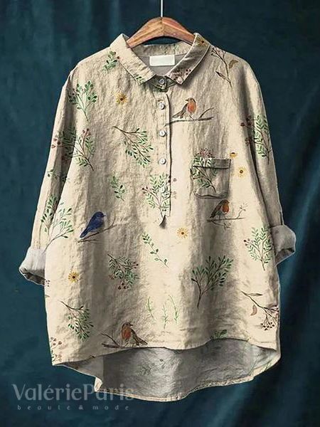 Lilly - Elegante bloemenblouse