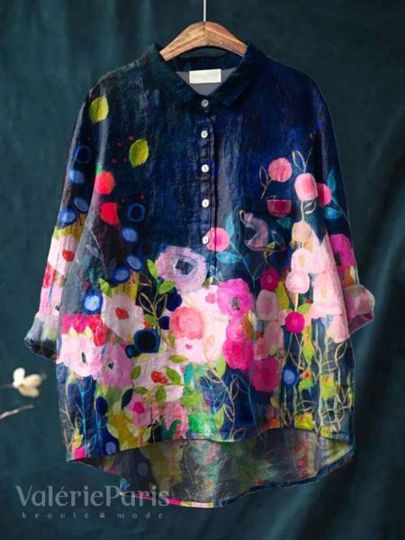 Lilly - Elegante bloemenblouse
