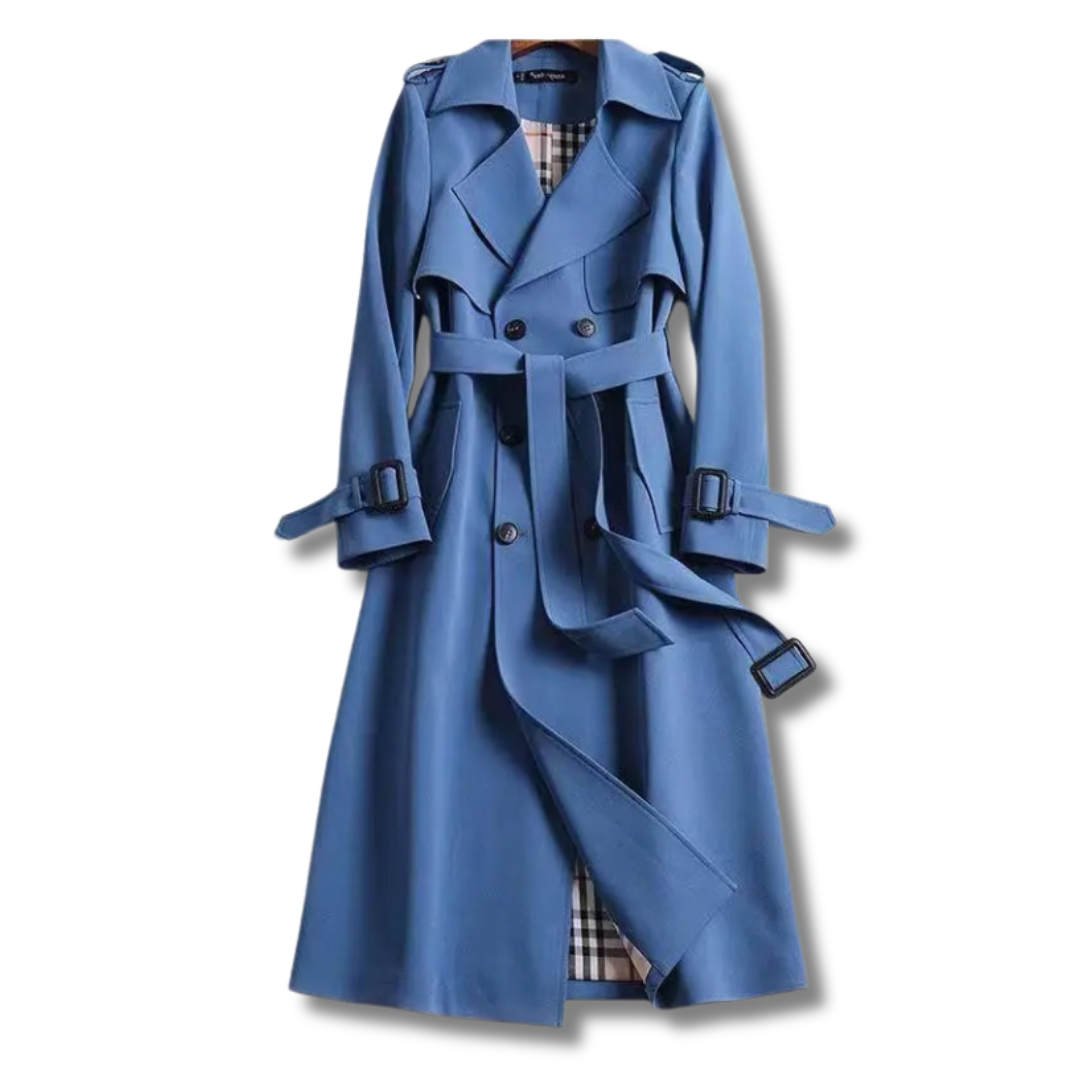 Everleigh | Casual Elegante Lange Mouw Trench Coat
