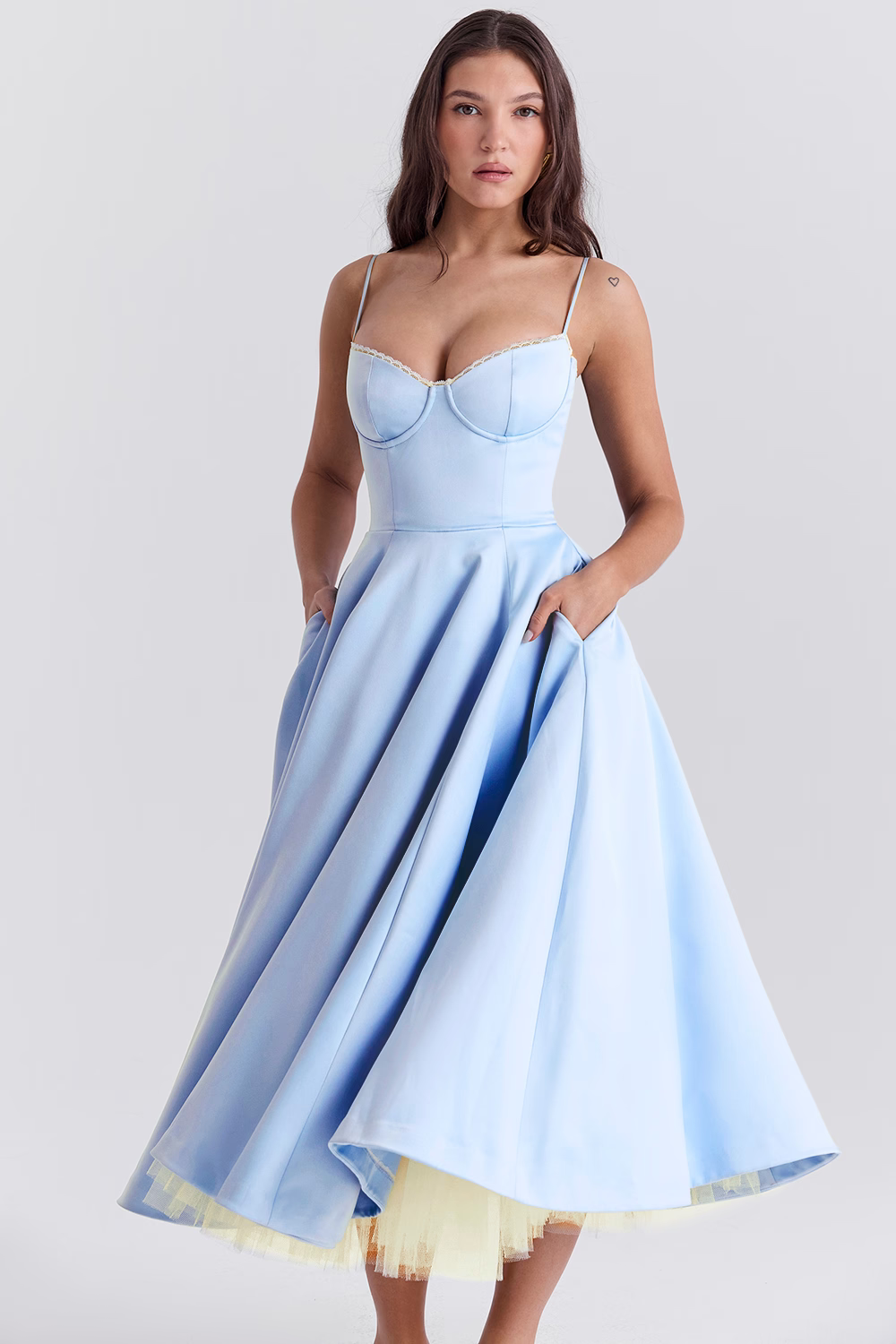 Annaline | Elegante afslankjurk