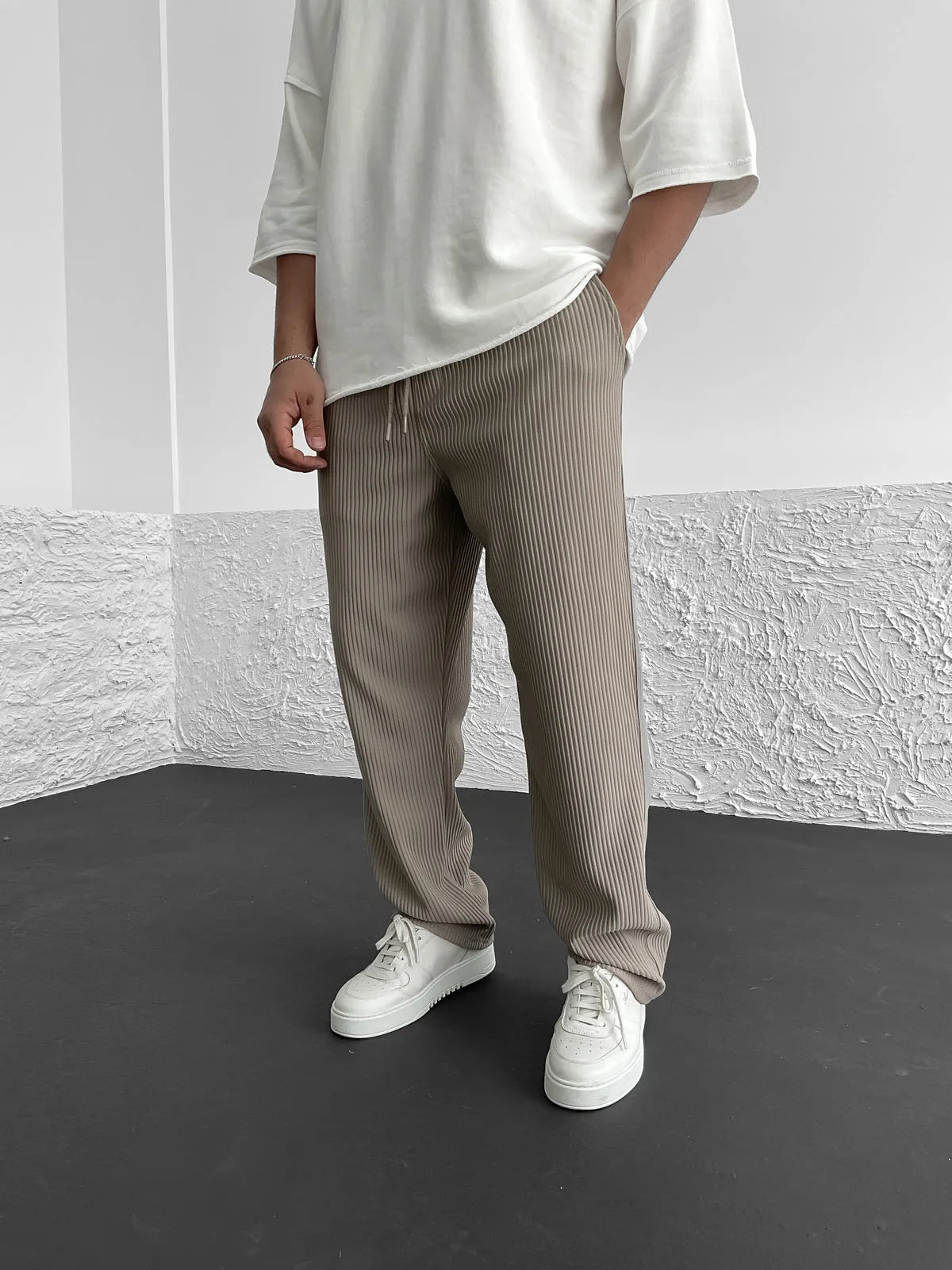 Jeroen™ - Geribbelde Spandex Broek