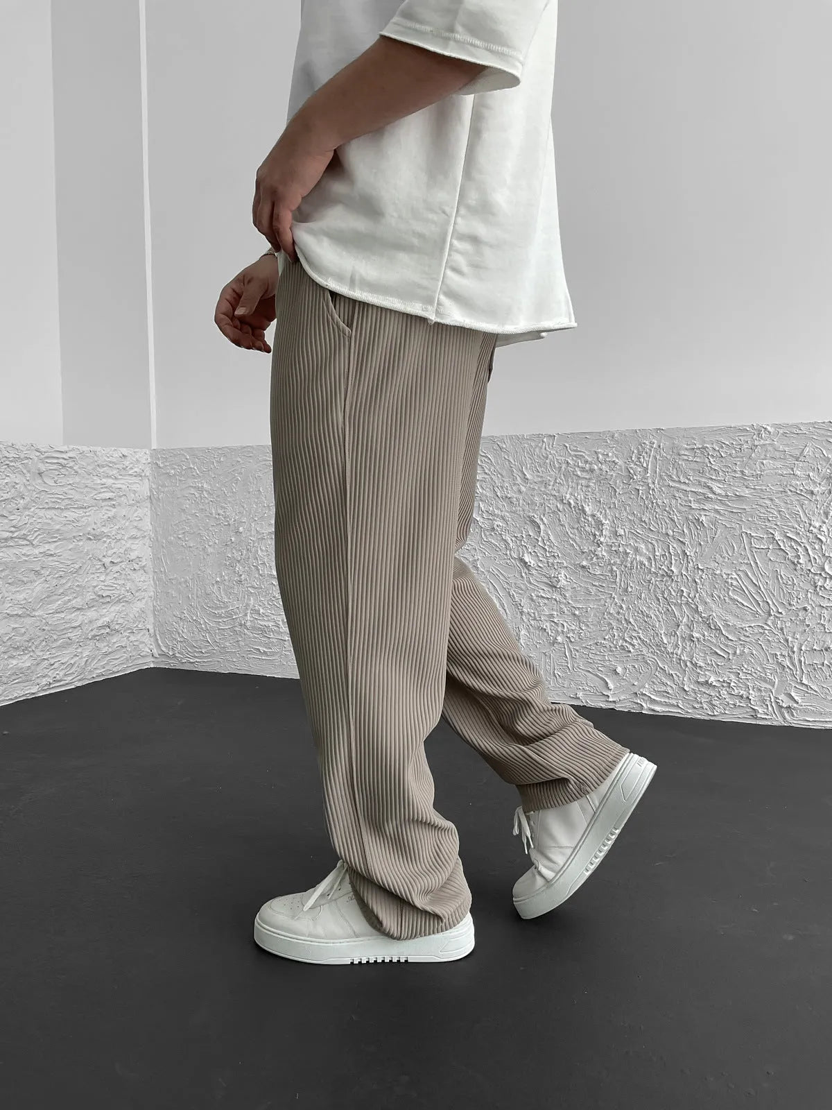 Jeroen™ - Geribbelde Spandex Broek