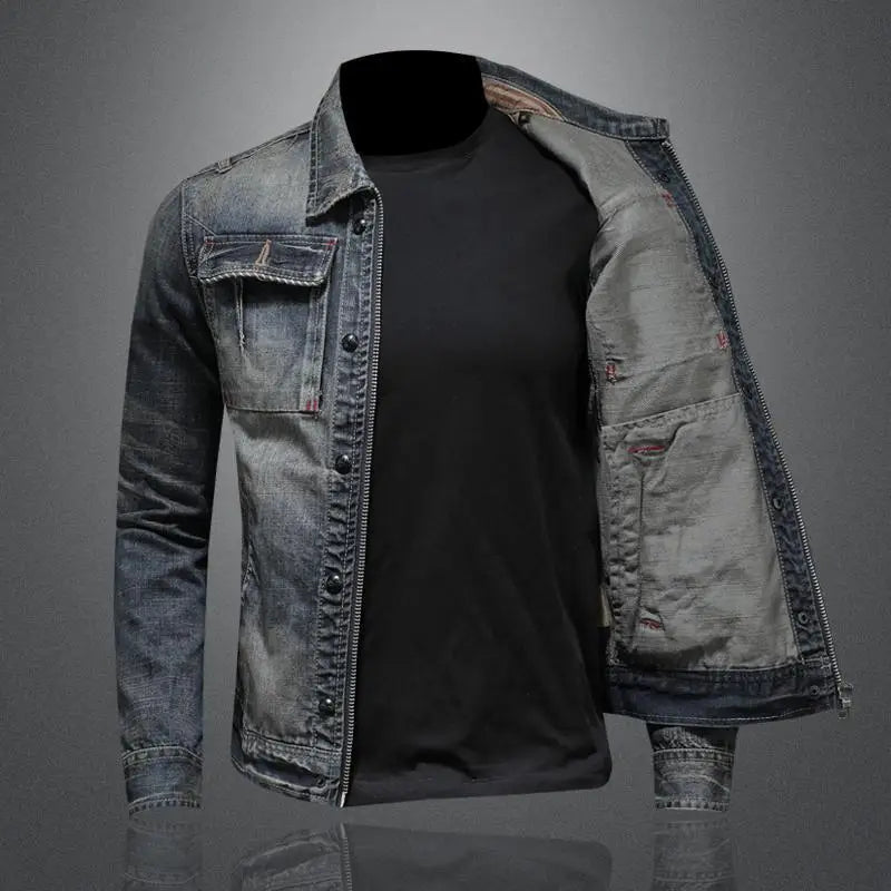 Carlo | Retro denimjasje