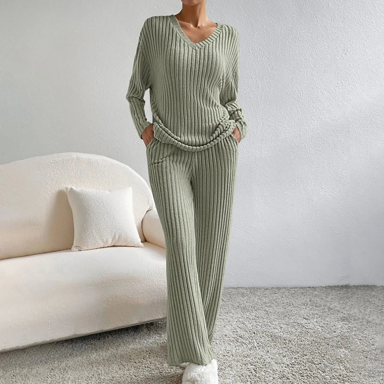 KATHY - gebreide - 2 - delige set