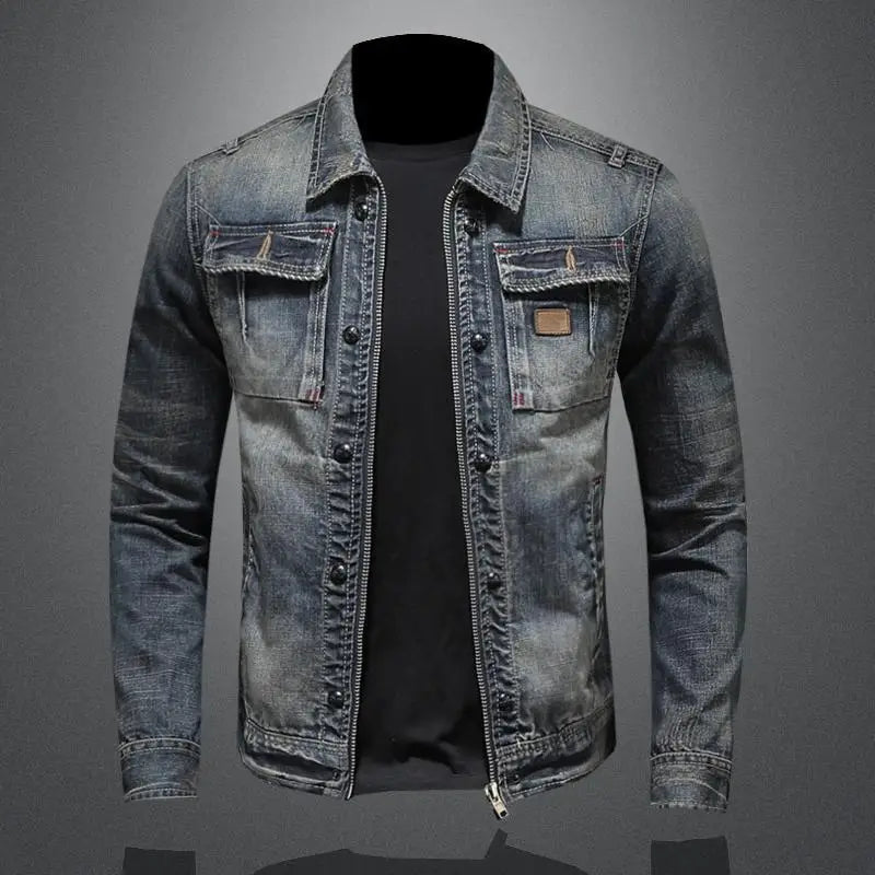 Carlo | Retro denimjasje