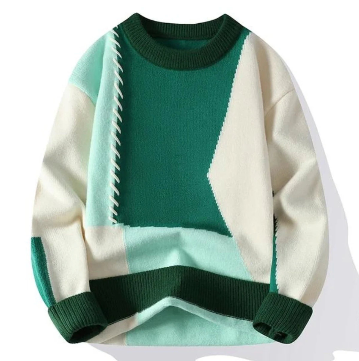 Brunetta™ - Pullover Patchwork con Comfort Unico