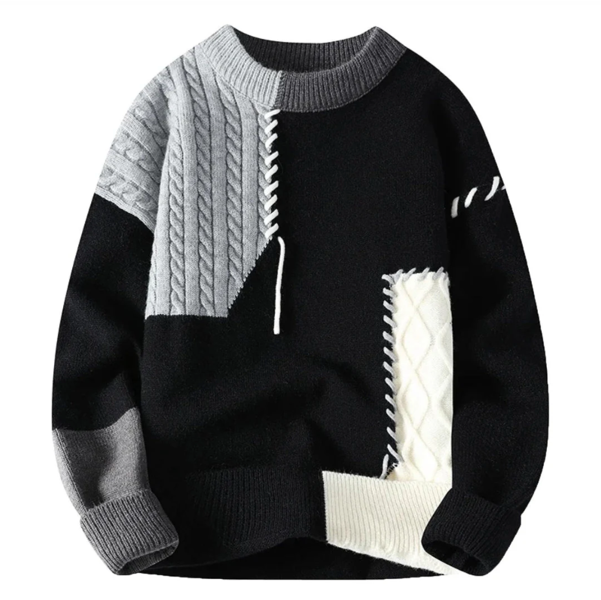 Brunetta™ - Pullover Patchwork con Comfort Unico