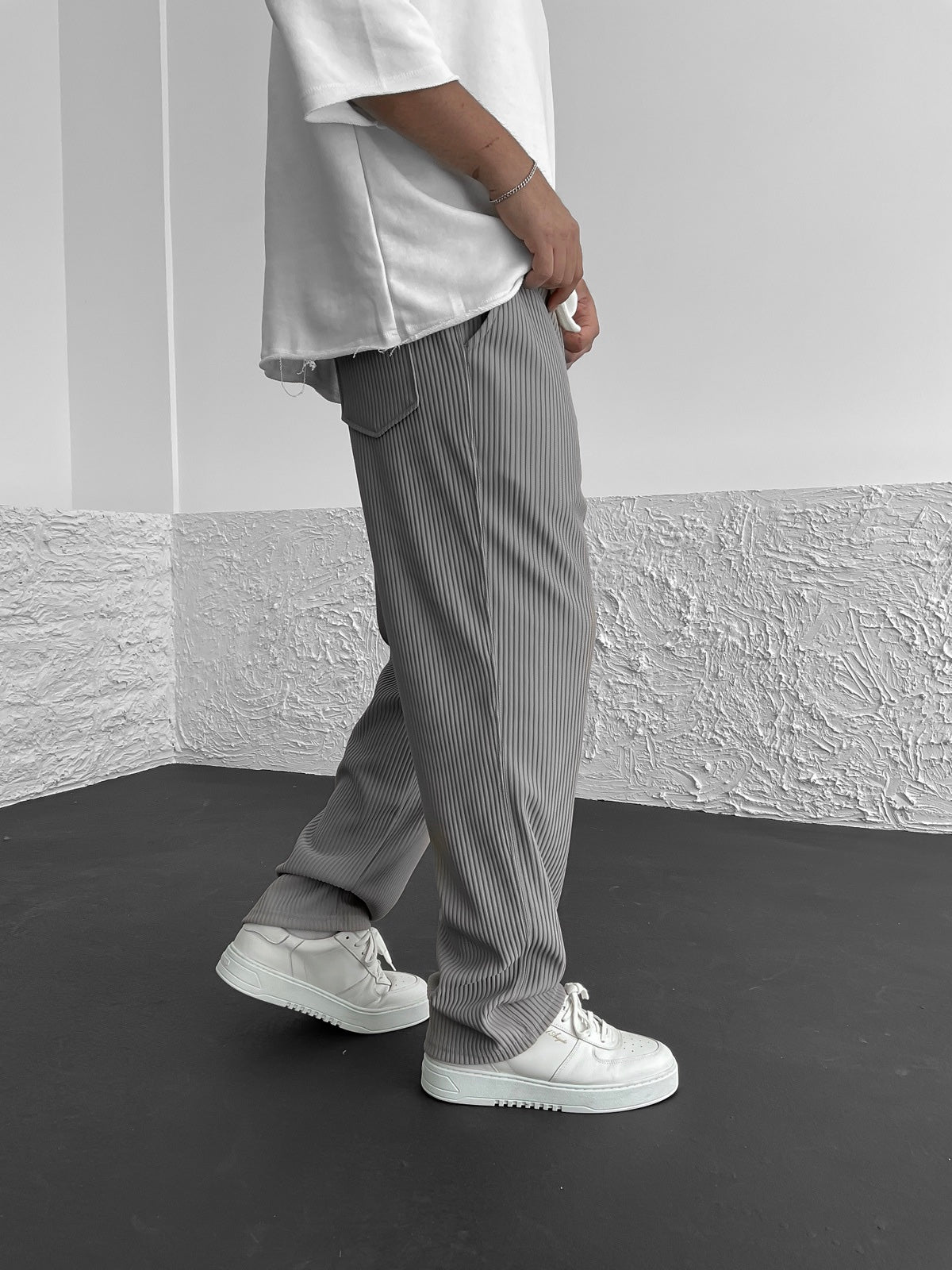 Jeroen™ - Geribbelde Spandex Broek