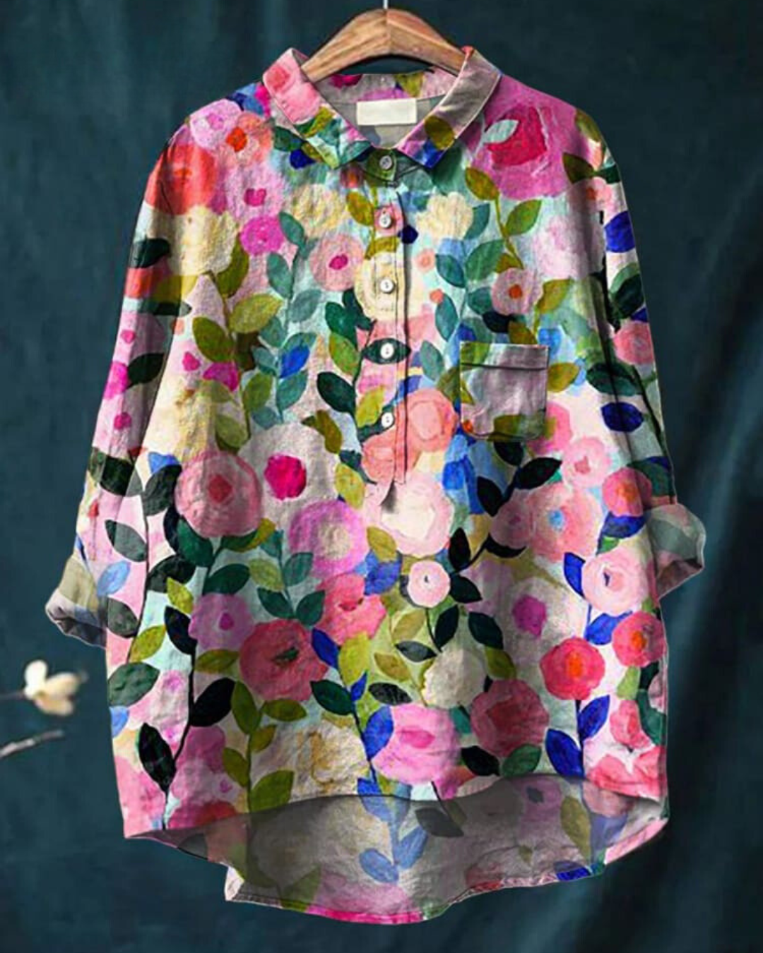 Lilly - Elegante bloemenblouse