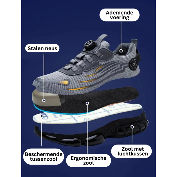 OrthoWork - Orthopedische veiligheidsschoenen S3
