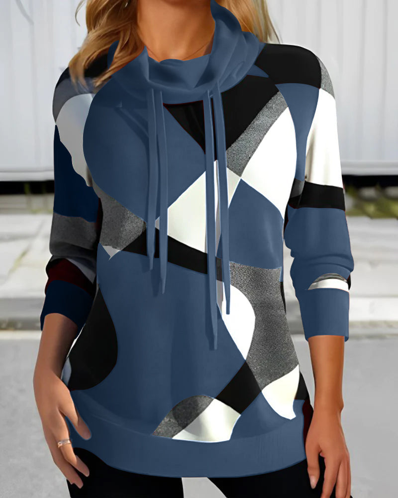 Clara - colour block top voor dames