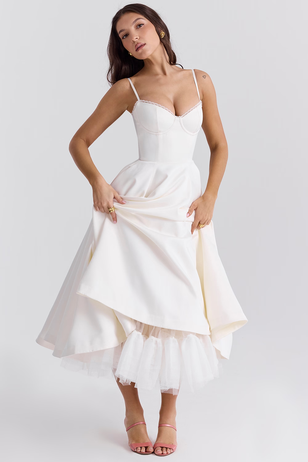 Annaline | Elegante afslankjurk