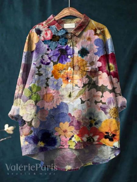 Lilly - Elegante bloemenblouse