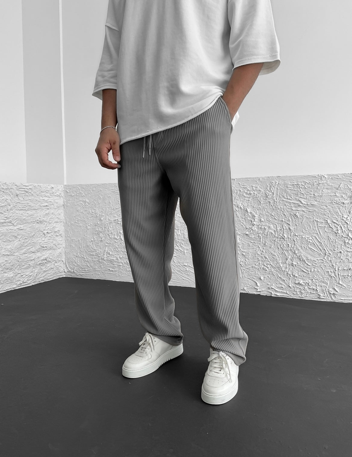 Jeroen™ - Geribbelde Spandex Broek