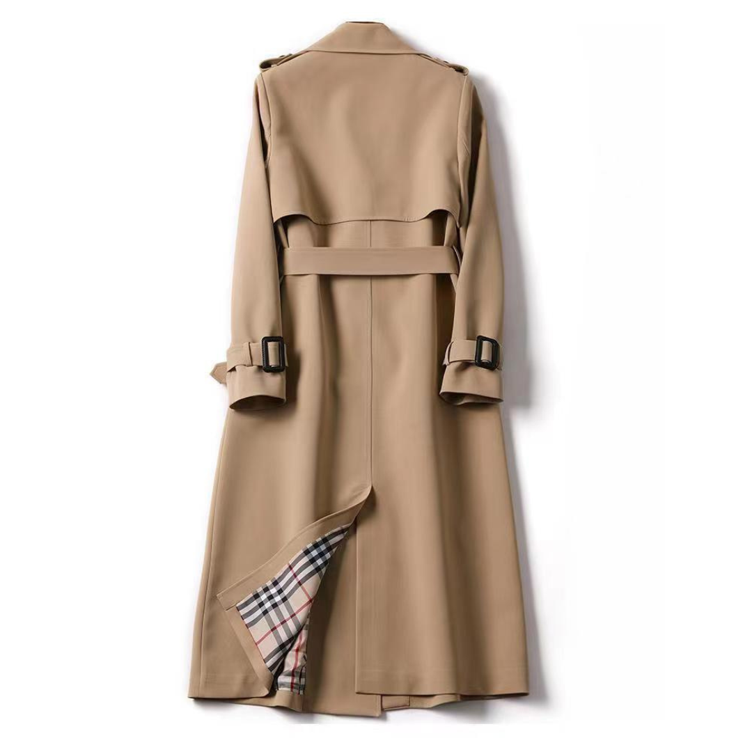 Everleigh | Casual Elegante Lange Mouw Trench Coat