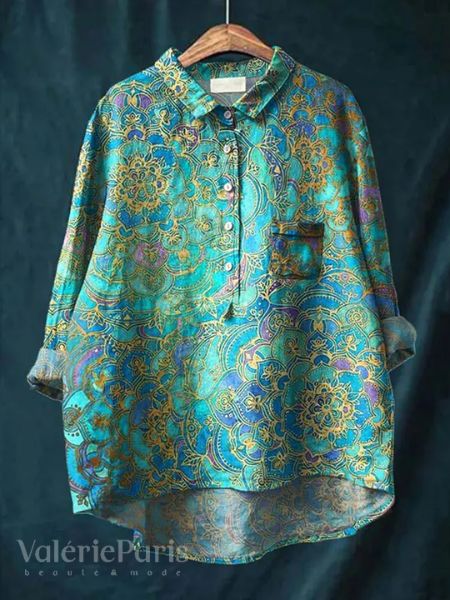 Lilly - Elegante bloemenblouse