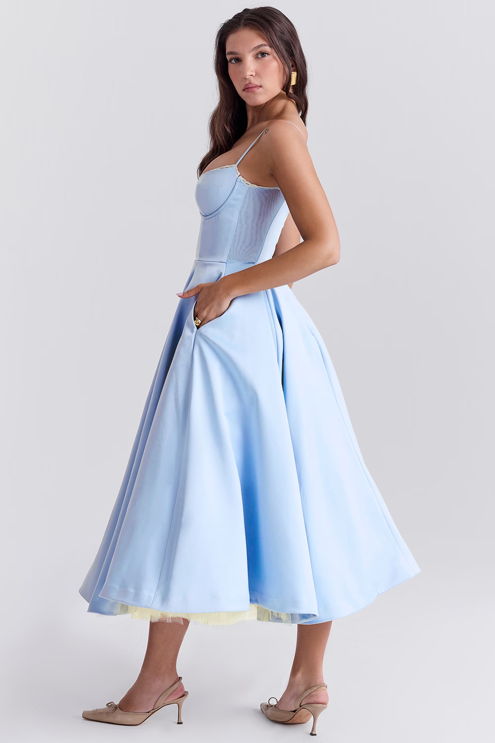 Annaline | Elegante afslankjurk