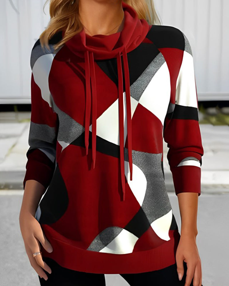 Clara - colour block top voor dames