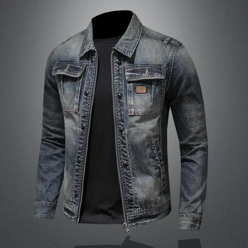 Carlo | Retro denimjasje