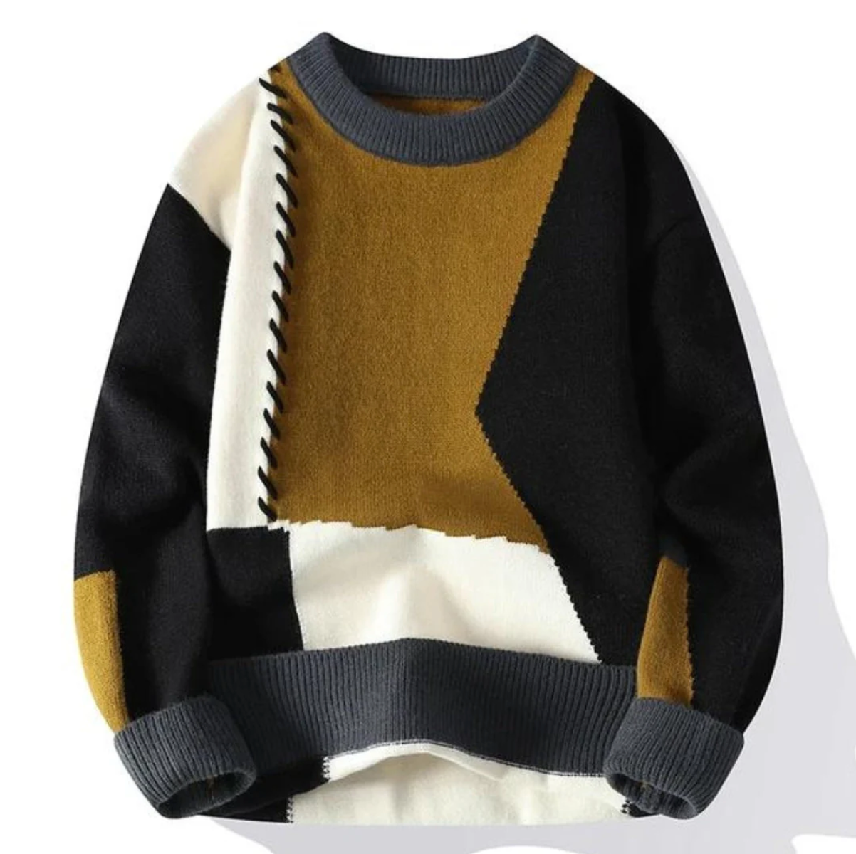 Brunetta™ - Pullover Patchwork con Comfort Unico