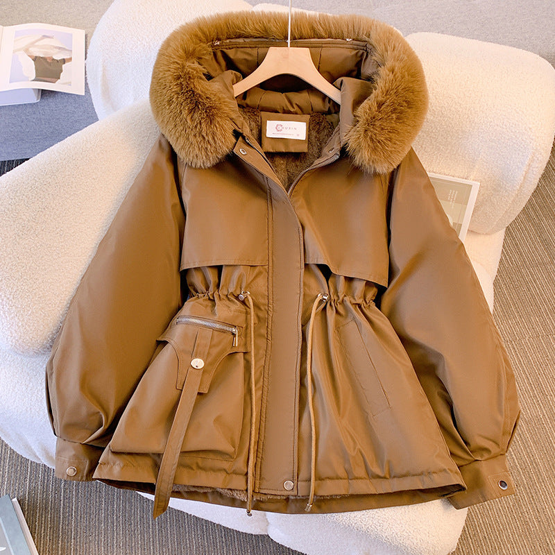 Josephine | Elegant winter coat with fur