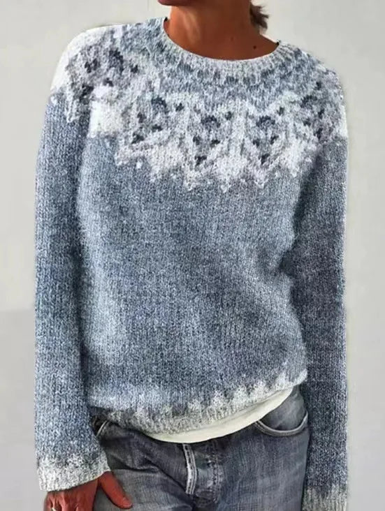Melisa™ – Scandinavisch retro gebreide trui