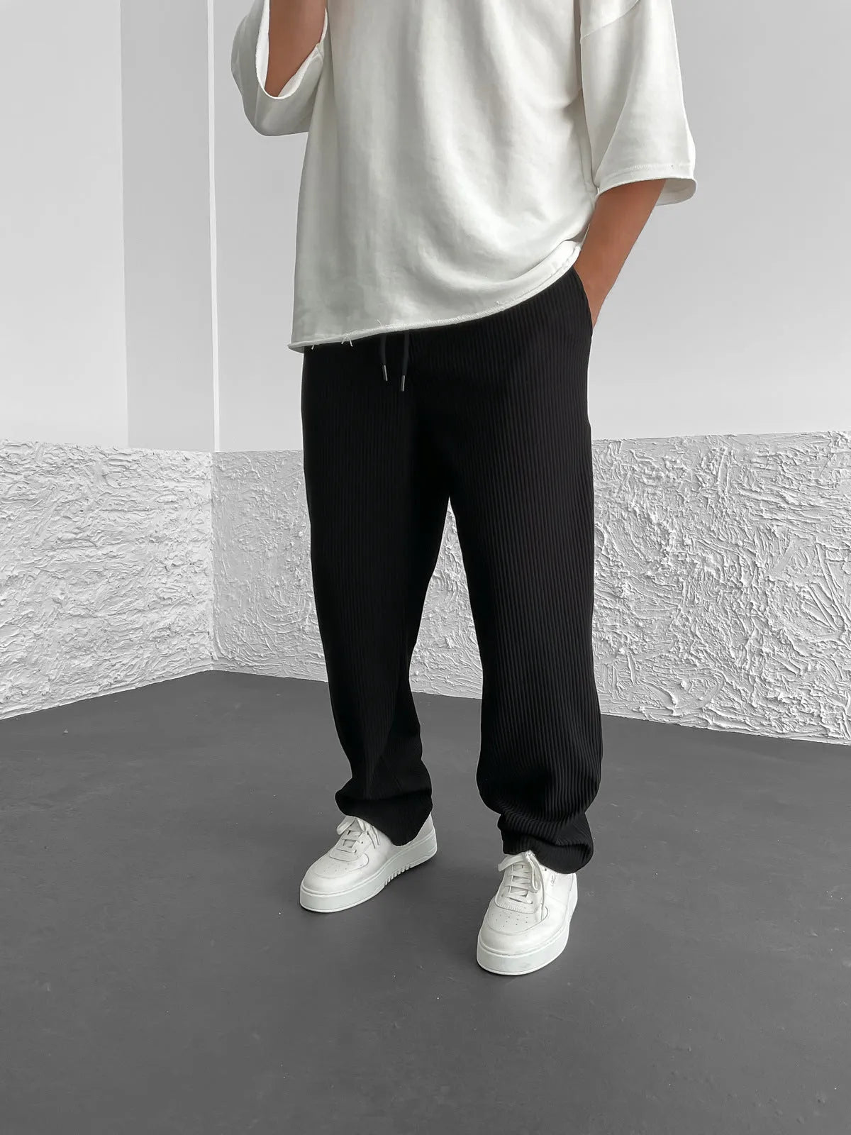 Jeroen™ - Geribbelde Spandex Broek