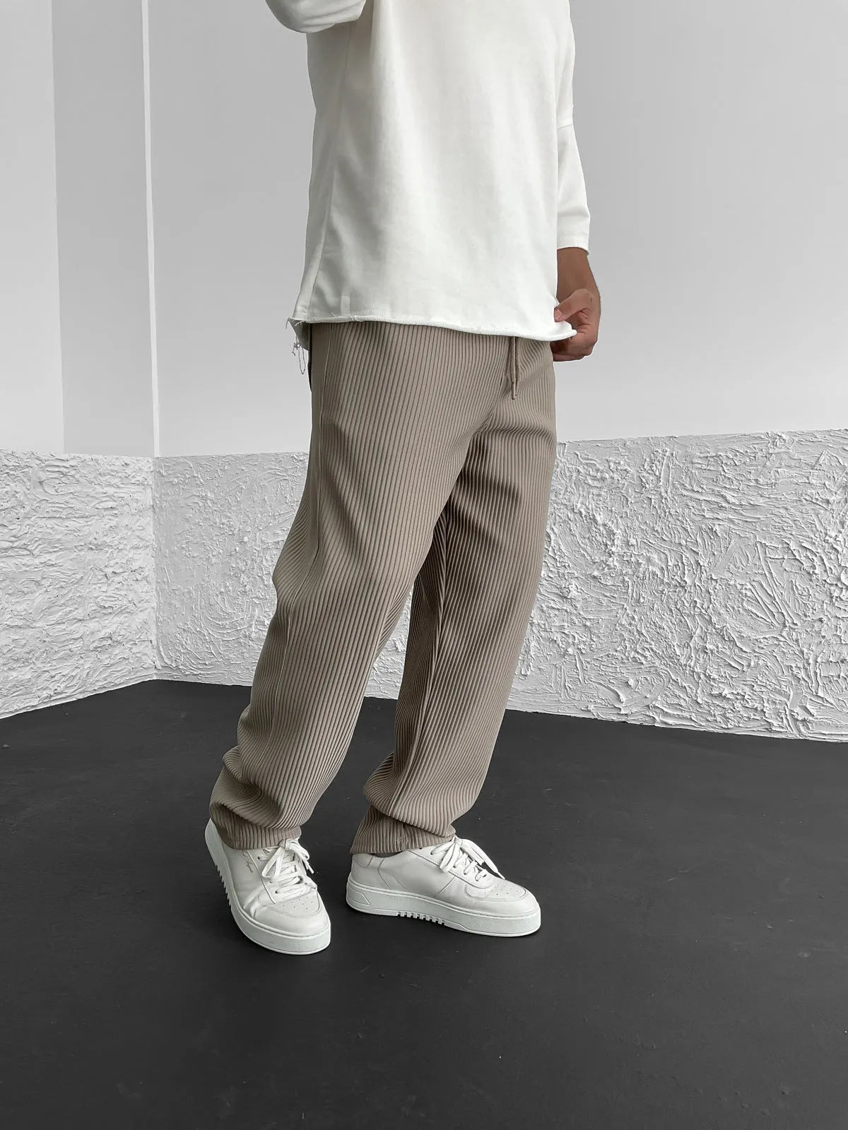 Jeroen™ - Geribbelde Spandex Broek
