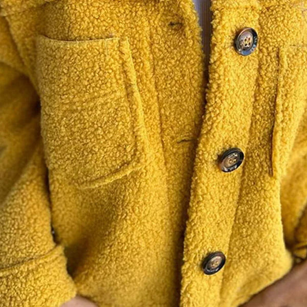 Dion™ | Kort jasje met revers in wol